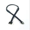 MCIO (38 Pin) to SlimSAS 4i Cable (0.5M) | Server Storage Data Transfer | Micro SATA view 2