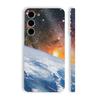 MightySkins Glossy Glitter Skin Compatible with Samsung Galaxy S23 Plus Full Wrap - Global Sunrise | Protective, Durable High-Gloss Glitter Finish | Easy to Apply & Change Styles | Made in The USA view 1