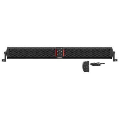 wet sounds Stealth XT 12 Speaker All-in-One Amplified Bluetooth Soundbar with Remote  Black (Renewed)