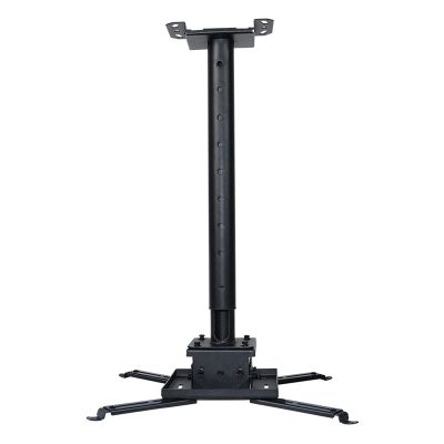 HIHELO Projector Mount Projector Mounting Projector Stand Bracket Ceiling Projector with Adjustable Telescopic Perfect for Home Or Studio Black Adjustable Projector Stand