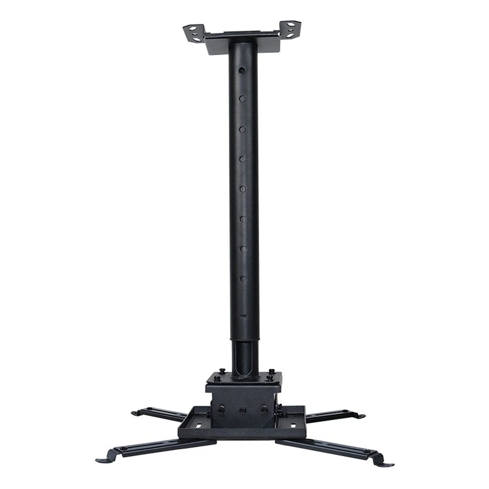 HIHELO Projector Mount Projector Mounting Projector Stand Bracket Ceiling Projector with Adjustable Telescopic Perfect for Home Or Studio Black Adjustable Projector Stand