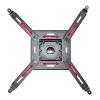 HIHELO Projector Mount Projector Mounting Projector Stand Bracket Ceiling Projector with Adjustable Telescopic Perfect for Home Or Studio Black Adjustable Projector Stand view 4