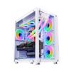 Floriell Gaming Tower Computer Case S Series S1 with Tempered Glass Air Flow Performance Compatible with ATX ITX view 4