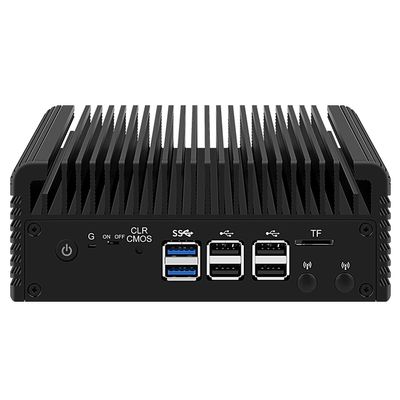 CWWK Firewall Mini PC Intel N Series N100,DDR5 16G RAM 512G NVMe SSD,4 x 2.5GbE i226V LAN,Micro Router Appliance,AES-NI,OPNsense
