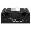 CWWK Firewall Mini PC Intel N Series N100,DDR5 16G RAM 512G NVMe SSD,4 x 2.5GbE i226V LAN,Micro Router Appliance,AES-NI,OPNsense view 1