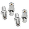 4PCS UHF Female to UHF SO239 Female Jack nut Bulkhead RF Mount Adapter Connector view 2
