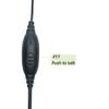 G Shape Headset Earpiece with PTT Mic for Motorola XPR3000 3000E XPR3300 XPR3500 Walkie Talkie 2 Way Radio view 4