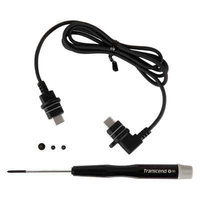 Transcend Accessory Kit Cable for DPB, Cable and Screwdriver - TS-DBK3