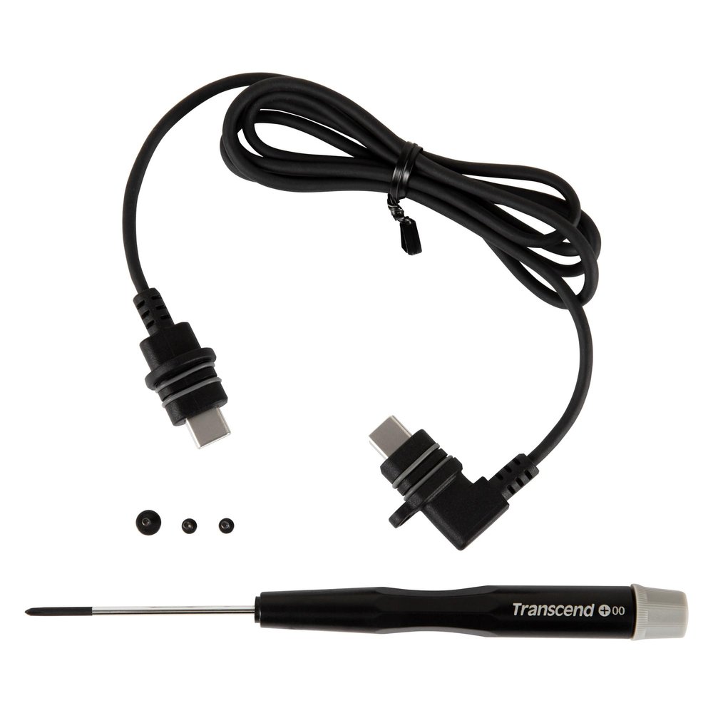 Transcend Accessory Kit Cable for DPB, Cable and Screwdriver - TS-DBK3
