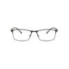 DEPEYE Anti Blue Light Blocking Myopia Glasses -0.50 Black Metal Distance Shortsighted Spectacles for Mens Womens view 2