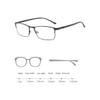 DEPEYE Anti Blue Light Blocking Myopia Glasses -0.50 Black Metal Distance Shortsighted Spectacles for Mens Womens view 4