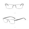 DEPEYE Anti Blue Light Blocking Myopia Glasses -3.00 Metallic Distance Shortsighted Spectacles for Mens Womens view 3