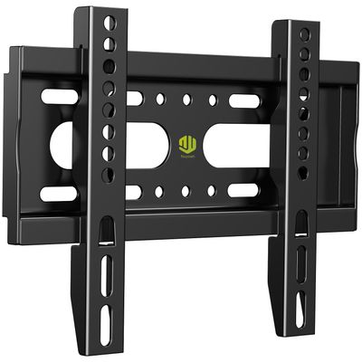 Nuyoah TV Wall Mount Bracket Low Profile Fixed for 14-43 Inch Flat Screen TVs & Monitors Up to 55lbs, Universal TV Monitor Mount Fits 8" Wood Studs Max VESA 200x200mm