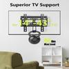 Nuyoah TV Wall Mount Bracket Low Profile Fixed for 14-43 Inch Flat Screen TVs & Monitors Up to 55lbs, Universal TV Monitor Mount Fits 8" Wood Studs Max VESA 200x200mm view 2