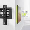 Nuyoah TV Wall Mount Bracket Low Profile Fixed for 14-43 Inch Flat Screen TVs & Monitors Up to 55lbs, Universal TV Monitor Mount Fits 8" Wood Studs Max VESA 200x200mm view 4