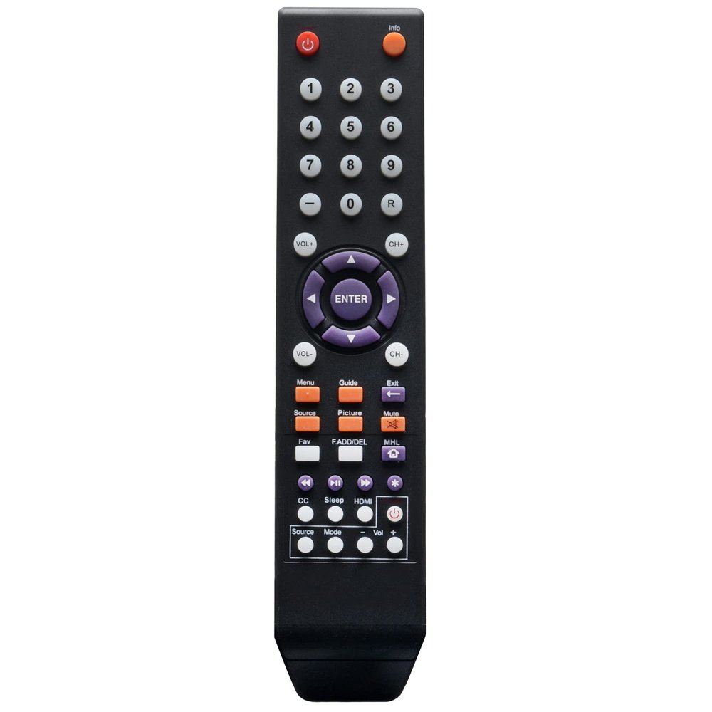 Beyution 142020479999K Replace Remote Control Fit for Sceptre TV E195BVSR E195BV-SR E505BV E505BVFMQK E505BV-FMQK X322WV-MQR E505BV-FMQKC X505BV-FMQC X322BV-MQC X325BV-FMQC X405BV-FMQR E195BV-SRR
