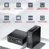 Kinupute Mini PC, Desktop Computer with Core i5-12450H, 8 Cores Upto 4.4GHz, Windows 11 Pro, 32G DDR4, 512G M.2 PCIE4.0 SSD, DP/HDMI/USB-C Triple Display, Support 8K/4K@60Hz, Dual LAN, WiFi 6E/BT5.3 view 3