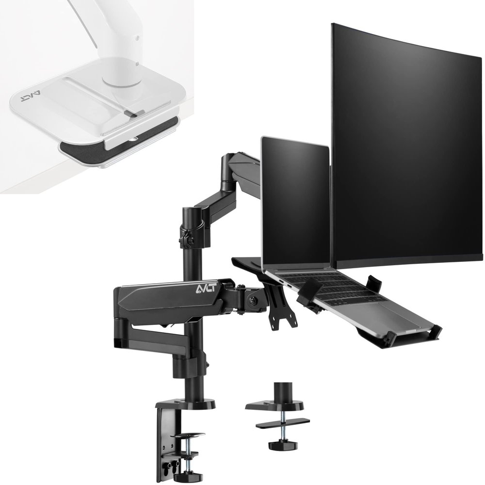 AVLT Laptop Monitor Pole Stand and Reinforcement Plate