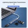 Combo 4 Port 3.0 USB Type C Hub Splitter view 2