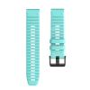AEHON Quick Fit Watchband For Garmin Fenix 7X 6X 5X 7 6 Pro 5 5Plus 3HR Silicone Easyfit Wrist Band 26mm 22mm Strap (Color : Teal, Size : Fenix 7) view 1