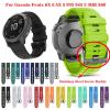 AEHON Quick Fit Watchband For Garmin Fenix 7X 6X 5X 7 6 Pro 5 5Plus 3HR Silicone Easyfit Wrist Band 26mm 22mm Strap (Color : Teal, Size : Fenix 7) view 2