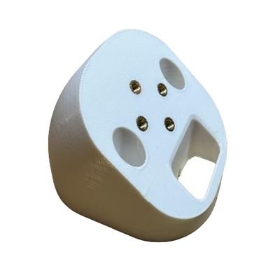 Mini Mount Compatible with Ubiquiti Unifi Protect G4, G5 Flex, and G6 Instant Cameras (White, 45-Degree)