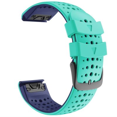 INFRI 22mm Watchband For Garmin Forerunner 945 935 Fenix 5 5Plus Fenix 6 Pro Silicone Smart Watch Band Quick Release Wristband Correa (Color : H, Size : Forerunner 935 945)