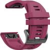 CZKE 22mm Strap For Garmin Fenix 7/Fenix 7 Solar/Fenix 7 Sapphire Solar/Fenix 6 GPS/Fenix 6 Pro GPS/Fenix 6 Sapphire GPS/Fenix 5/Fenix 5 Plus (Color : Sangria) view 1