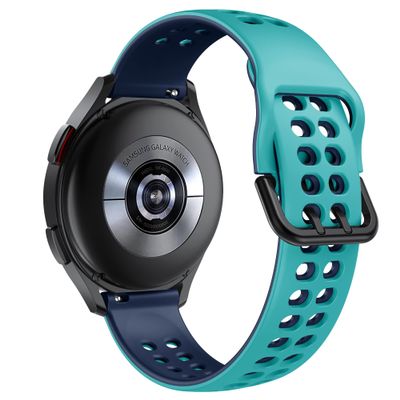 MGTCAR Smart Watch Band For Garmin Forerunner 245 Silicone Bracelet Strap For Garmin Vivoactive 3 /Forerunner 245M 645 Wristband (Color : Teal Blue, Size : For Garmin Venu)