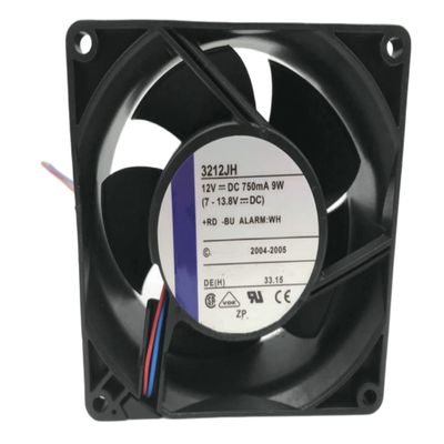 12V 3212JH 750mA 9W 92X38MM Cooling Fan 2-Wire