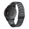 MURVE 20 22 26mm Stainless Steel Metal Strap For Garmin Fenix 5S 5 5X Plus 6X 6 6SPro 3HR Quick Release Smart Watch Wristband Bracelet (Color : Rose Gold, Size : Black Black Clasp) view 4