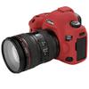 Moitekit Camera Case Skin for Canon 5D MARK IV 5D4 5DIV Soft Silicone Rubber Protective Body Housing Case Camera Protector Cover (Red) view 4