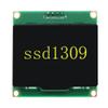 1.54 inch OLED display IIC interface 128X64 LCD module SSD1309 module 4pin (yellow) view 1