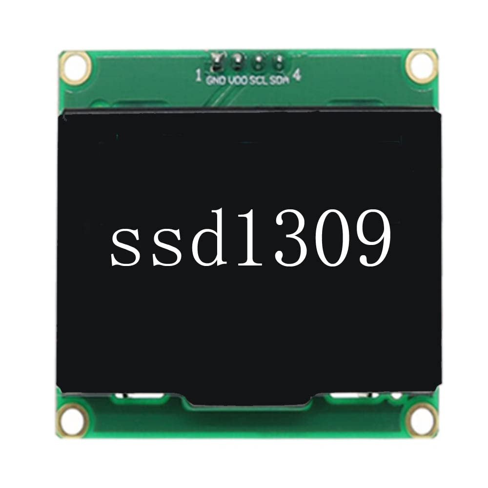1.54 inch OLED display IIC interface 128X64 LCD module SSD1309 module 4pin (white)
