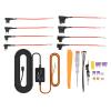 Acouto Dash Cam Hardwire Kit, 12V28V to 5V Car Dash Camera Power Cord USB Adapter Overheating for Mirror Cam Navigator Detector () view 1