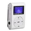 MP3,Support Long Battery Life 32GB Memory Card LCD Display Back Clip MP3 Player Game for Walking Walking Sport Running (Silver) view 1