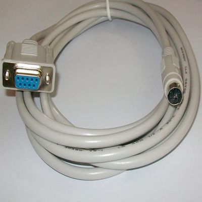 OP-FC-CAB0 for OP320/OP320-A/OP320-A-S and Other Text displays Connect FC Series PLC Communication Cable (Light Gray 5m)