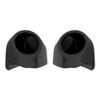 Advanblack US Stock Unpainted Tour Trunk Pack Speaker Pods 6.5" Rear Audio Housing Color Matched Fit Harley King Tour Trunk Pack view 1