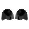 Advanblack Vivid Black Tour Trunk Pack Speaker Pods 6.5" Rear Audio Housing Fit Harley King Tour Trunk Pack view 1
