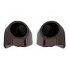 Advanblack Midnight Crimson Tour Trunk Pack Speaker Pods 6.5" Rear Audio Housing Color Matched Fit Harley King Tour Trunk Pack view 1