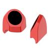 Advanblack Performance Orange Tour Trunk Pack Speaker Pods 6.5" Rear Audio Housing Color Matched Fit Harley King Tour Trunk Pack view 3