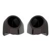 Advanblack Black Forest Tour Trunk Pack Speaker Pods 6.5" Rear Audio Housing Color Matched Fit Harley King Tour Trunk Pack view 1