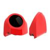 Advanblack Scarlet Red Tour Trunk Pack Speaker Pods 6.5" Rear Audio Housing Color Matched Fit Harley King Tour Trunk Pack view 1