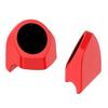 Advanblack Scarlet Red Tour Trunk Pack Speaker Pods 6.5" Rear Audio Housing Color Matched Fit Harley King Tour Trunk Pack view 3