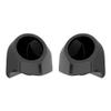 Advanblack Black Pearl Tour Trunk Pack Speaker Pods 6.5" Rear Audio Housing Color Matched Fit Harley King Tour Trunk Pack view 1