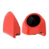 Advanblack Laguna Orange Tour Trunk Pack Speaker Pods 6.5" Rear Audio Housing Color Matched Fit Harley King Tour Trunk Pack view 4