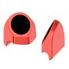 Advanblack Candy Orange Tour Trunk Pack Speaker Pods 6.5" Rear Audio Housing Color Matched Fit Harley King Tour Trunk Pack view 3