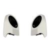 Advanblack Bonneville Salt Denim Tour Trunk Pack Speaker Pods 6.5" Rear Audio Housing Color Matched Fit Harley King Tour Trunk Pack view 3