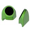 Advanblack Radioactive Green Tour Trunk Pack Speaker Pods 6.5" Rear Audio Housing Color Matched Fit Harley King Tour Trunk Pack view 3