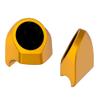 Advanblack Prospect Gold Tour Trunk Pack Speaker Pods 6.5" Rear Audio Housing Color Matched Fit Harley King Tour Trunk Pack view 2